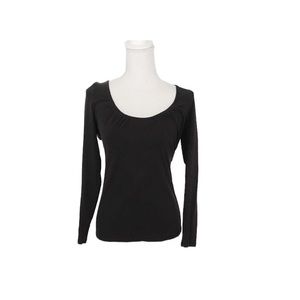 Victoria’s Secret Tee Shop Black Long Sleeve Top Size Medium